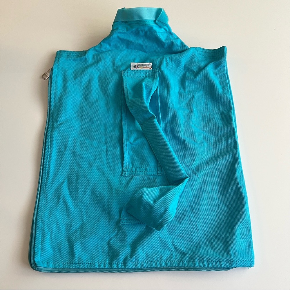 Cat-In-The-Bag grooming pouch, blue, small (for cats under 10 lbs) - Picture 2 of 11